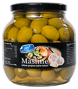 Premium Garlic Stuffed Olives